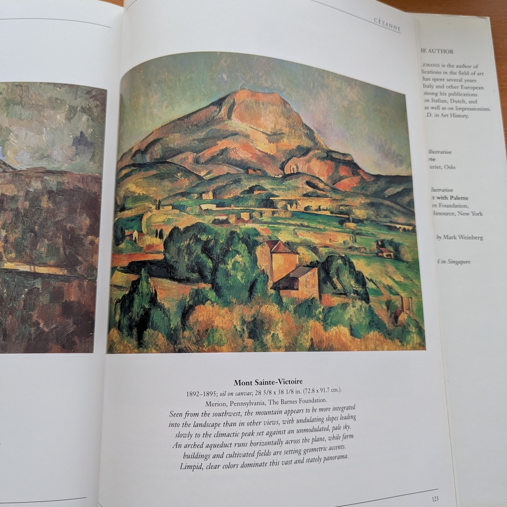 3/$20 - Cezanne: Visions of a Great Painter Book - Hardcover Copyright 1994 - Picture 4 of 11